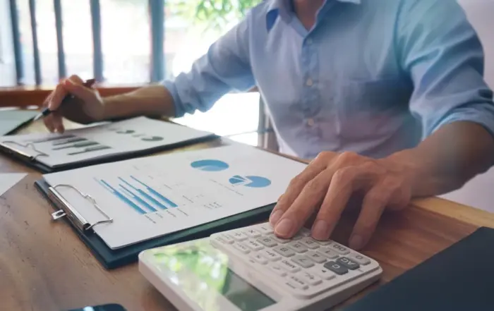 Home man working reports desk man working reports desk